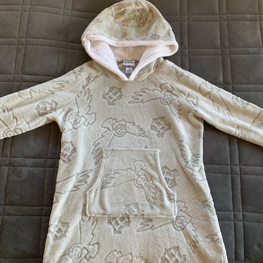 Harry Potter plush hooded sweatshirt